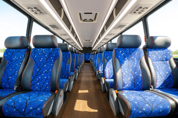 New Haven Charter Bus Inside