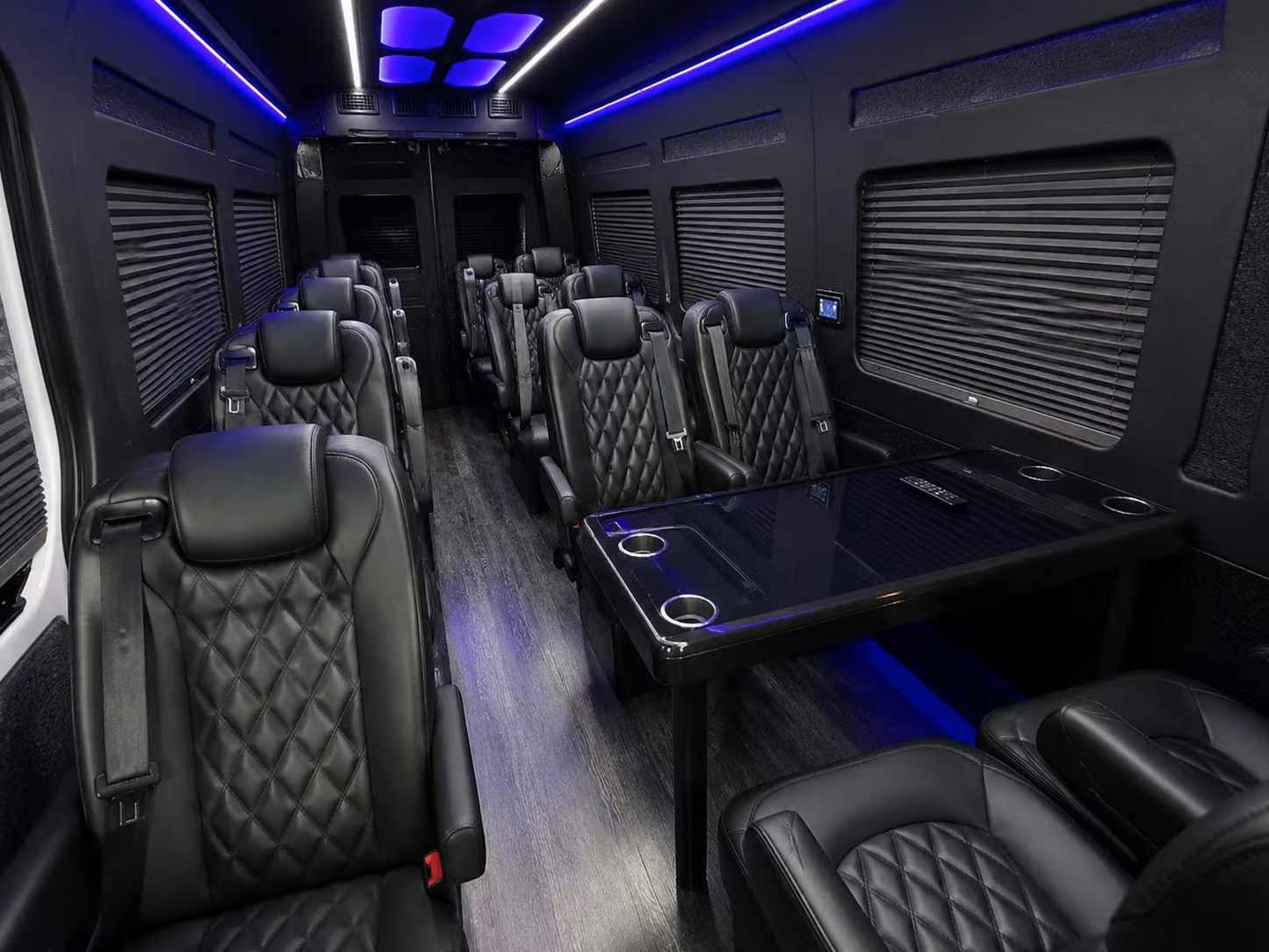 sprinter van with driver interior