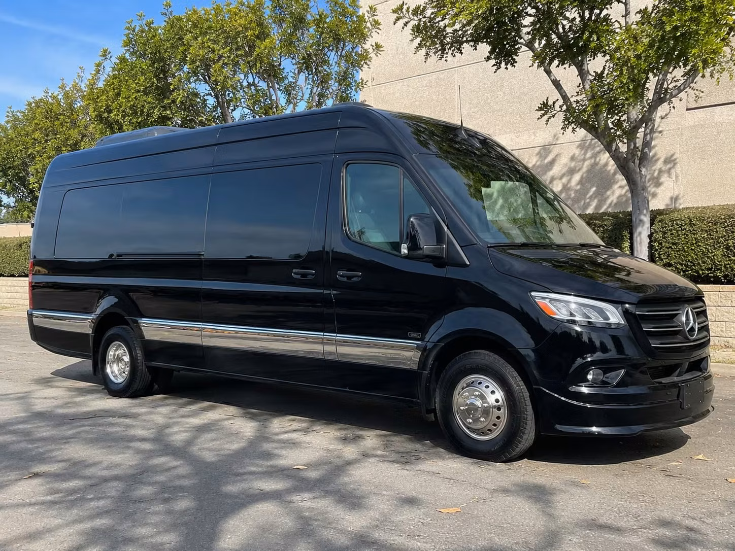 sprinter van with driver
